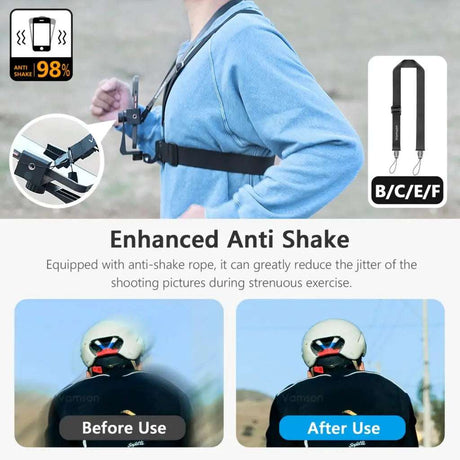 Body Harness Phone Mount Hands Free phone stuff  