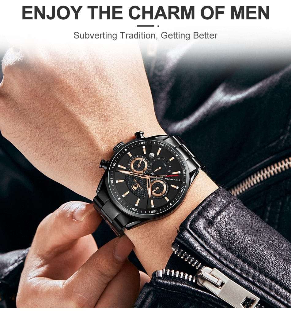 CHEETAH 1613G Casual Sport Chronograph Watch Quartz Smart Watches  