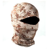 Camo Balaclava Full Face Cap Helmet Liner Neck Gaiter Outdoor Clothing  