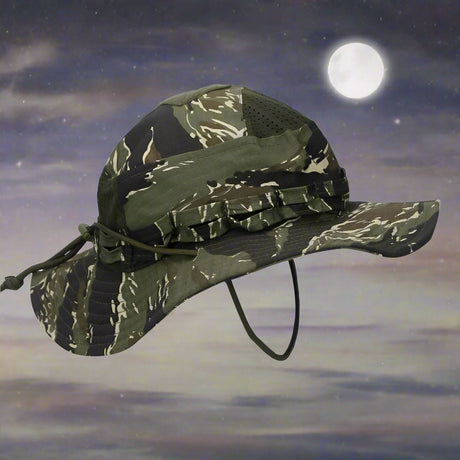 Camo Brimmed Breathable Bucket Hat tactical hats  