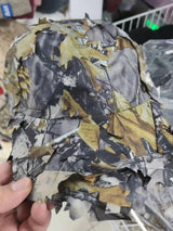 Camouflage Boonie Hats 3D Leaves Camo Tactical Ghillie Caps tactical hats  