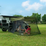 Camping Rear Tent, Mosquito Prevention and Sunshade, SUV Car 4x4 Camping Equipment  