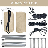 Camping Rear Tent, Mosquito Prevention and Sunshade, SUV Car 4x4 Camping Equipment  