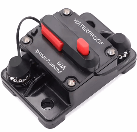 Circuit Breaker Fuse 20A to 300A Manual Reset Waterproof 12V 48V electrical supplys  