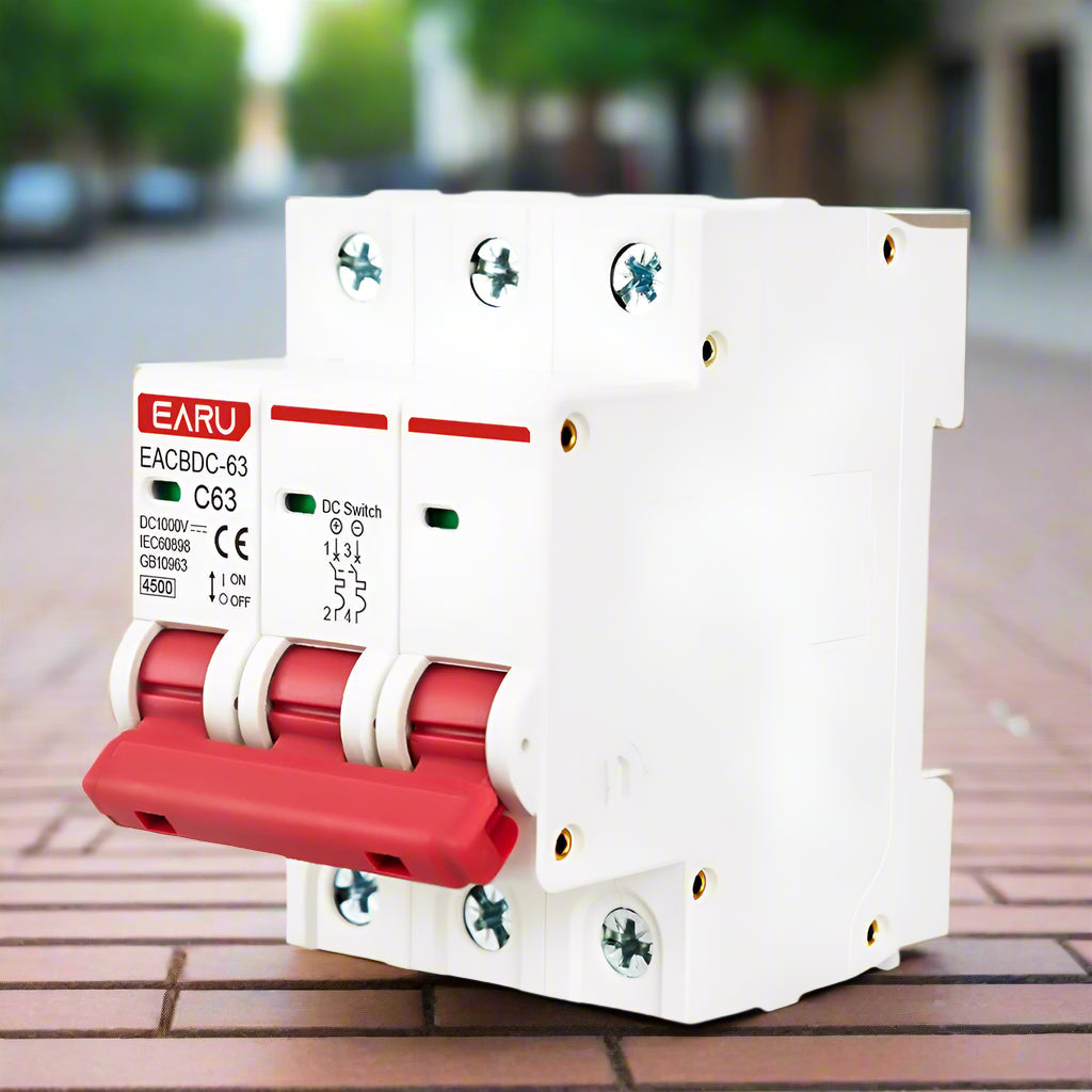 DC Solar Wind Mini Circuit Breaker Overload Protection 6A to 125A electrical supplys  