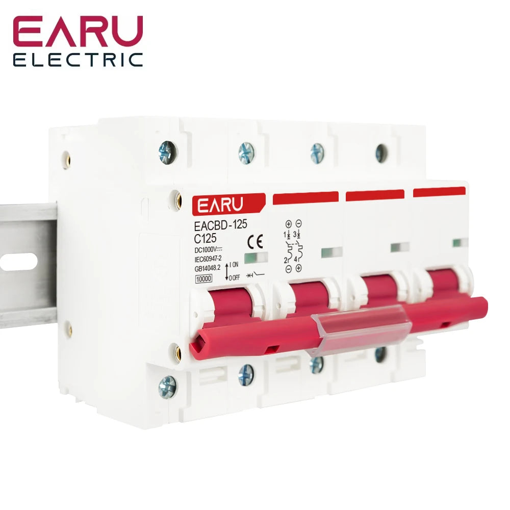 DC Solar Wind Mini Circuit Breaker Overload Protection 6A to 125A electrical supplys  