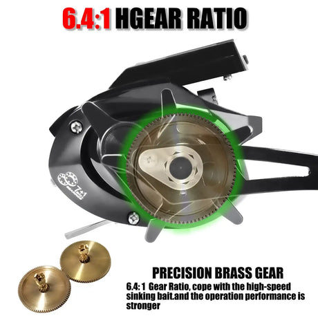 Deep Sea Electronic Fishing Reel  Left or Right Hand Marine & Fishing  