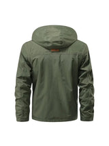 Detachable Sleeves & Hood Windproof Jacket Fleece Lined Workwear Outdoor Clothing  