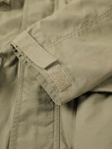 Detachable Sleeves & Hood Windproof Jacket Fleece Lined Workwear Outdoor Clothing  