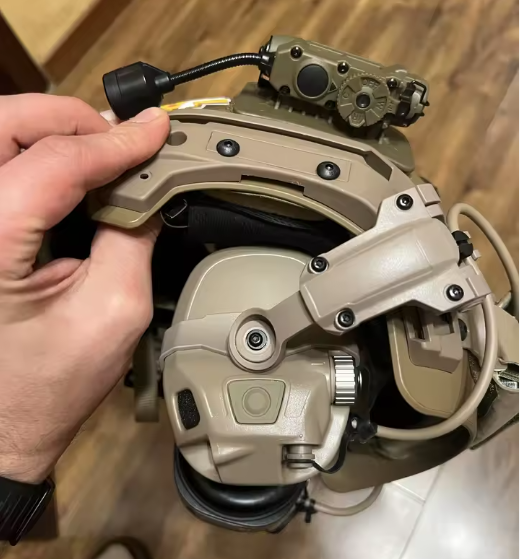 Digital Dual DSP Tactical Headset - Advanced Noise Reduction Eyes Ears & Hands  