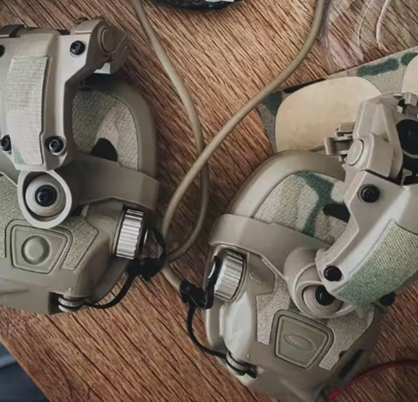 Digital Dual DSP Tactical Headset - Advanced Noise Reduction Eyes Ears & Hands  