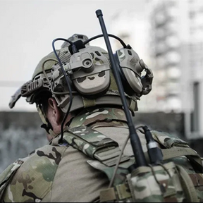 Digital Dual DSP Tactical Headset - Advanced Noise Reduction Eyes Ears & Hands  