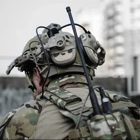 Digital Dual DSP Tactical Headset - Advanced Noise Reduction   