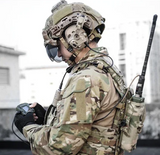 Digital Dual DSP Tactical Headset - Advanced Noise Reduction Eyes Ears & Hands  