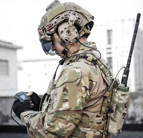 Digital Dual DSP Tactical Headset - Advanced Noise Reduction   