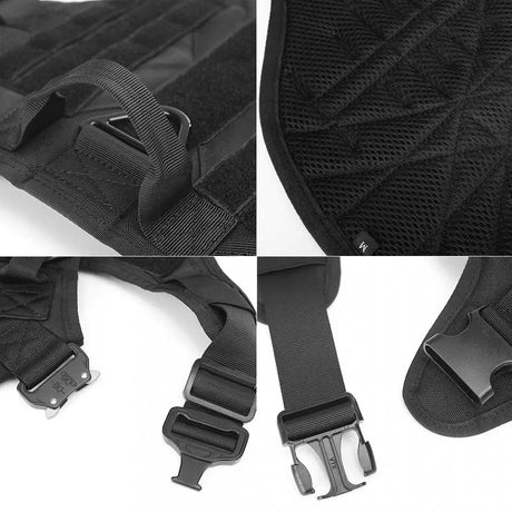 Dog Harness Collar Leash Bags No Pull Dog Stuff  