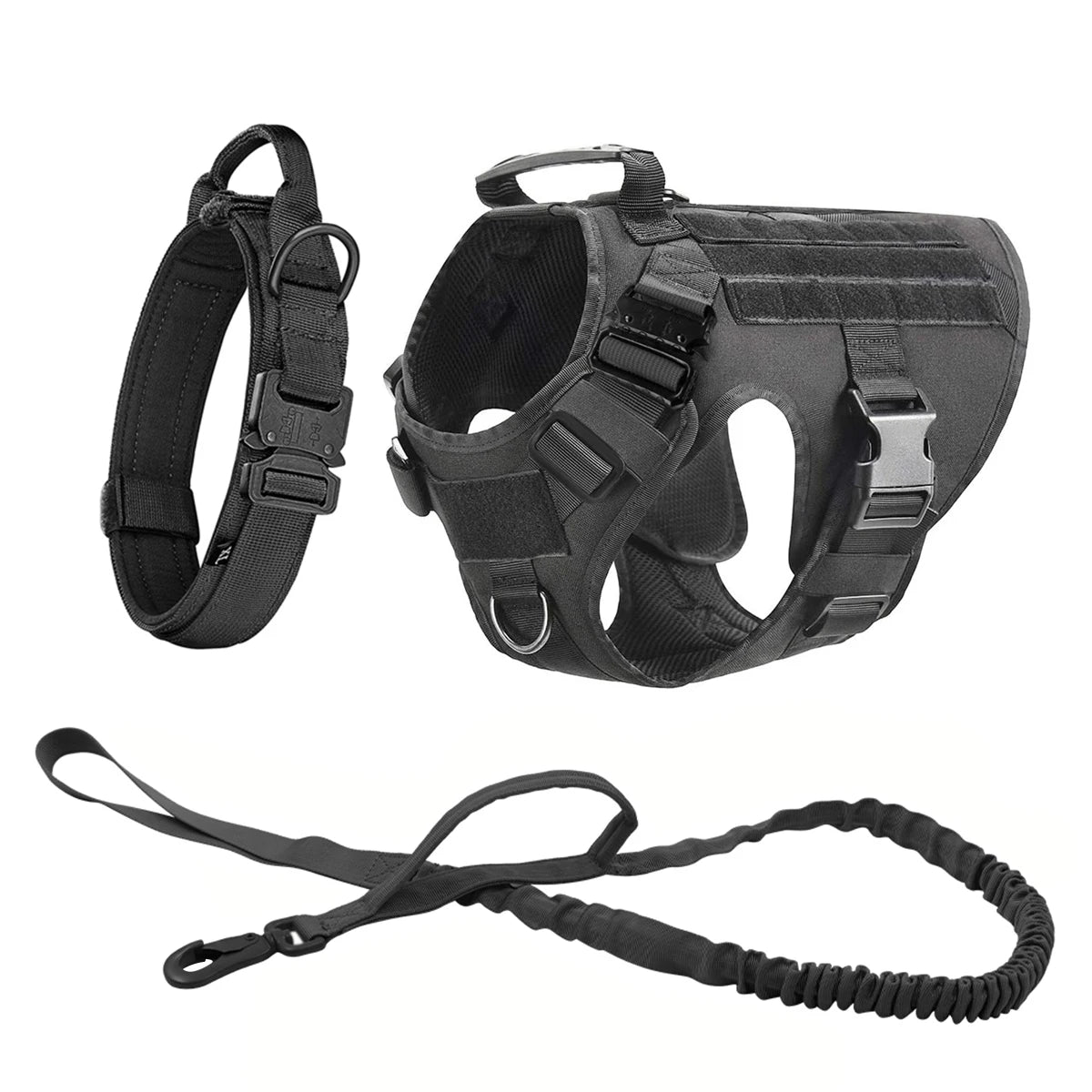Dog Harness Collar Leash Bags No Pull Dog Stuff  