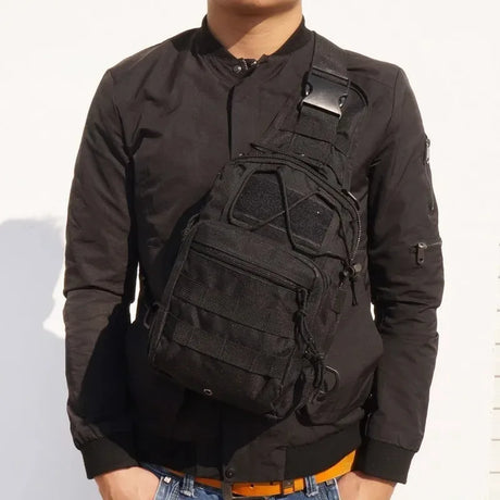 Expandable Molle Adventure Shoulder Sling Chest Pack Bag BackPacks  