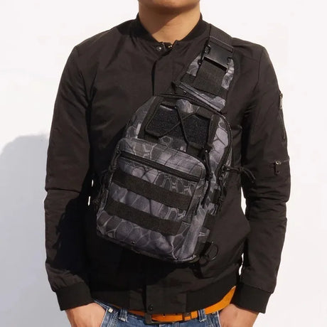Expandable Molle Adventure Shoulder Sling Chest Pack Bag BackPacks  