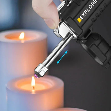 F37 Arc Plasma Waterproof Double Arc Lighter USB Rechargeable electrical supplys  