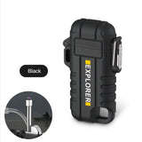 F37 Arc Plasma Waterproof Double Arc Lighter USB Rechargeable electrical supplys  