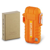 F37 Arc Plasma Waterproof Double Arc Lighter USB Rechargeable electrical supplys  