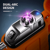 F37 Arc Plasma Waterproof Double Arc Lighter USB Rechargeable electrical supplys  