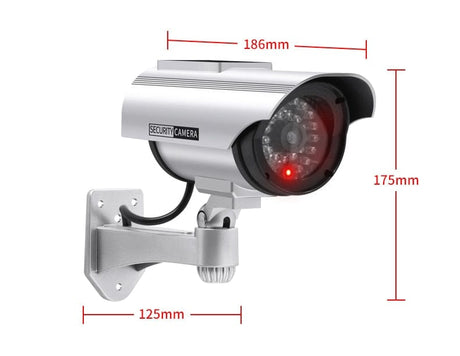 Fake CCTV Camera Solar Powered security systems  