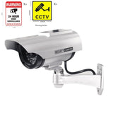 Fake CCTV Camera Solar Powered security systems  