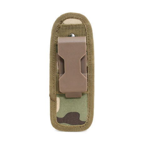 Flashlight Pouch 360 Degree Belt Clip Torch Holder Helmet & Pack Accessories  