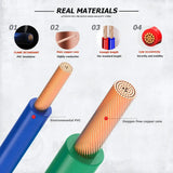 Flexible Copper Wire  Electric Power Cable 10 - 20 AWG electrical supplys  