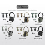 GEN 6 Noise Reduction Headset Helmet or Head Mounted 2 in 1 Survival  
