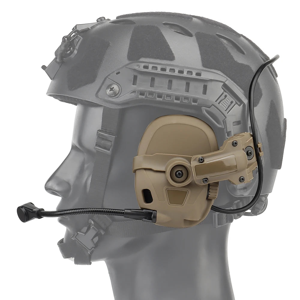 GEN 6 Noise Reduction Headset Helmet or Head Mounted 2 in 1 Survival  