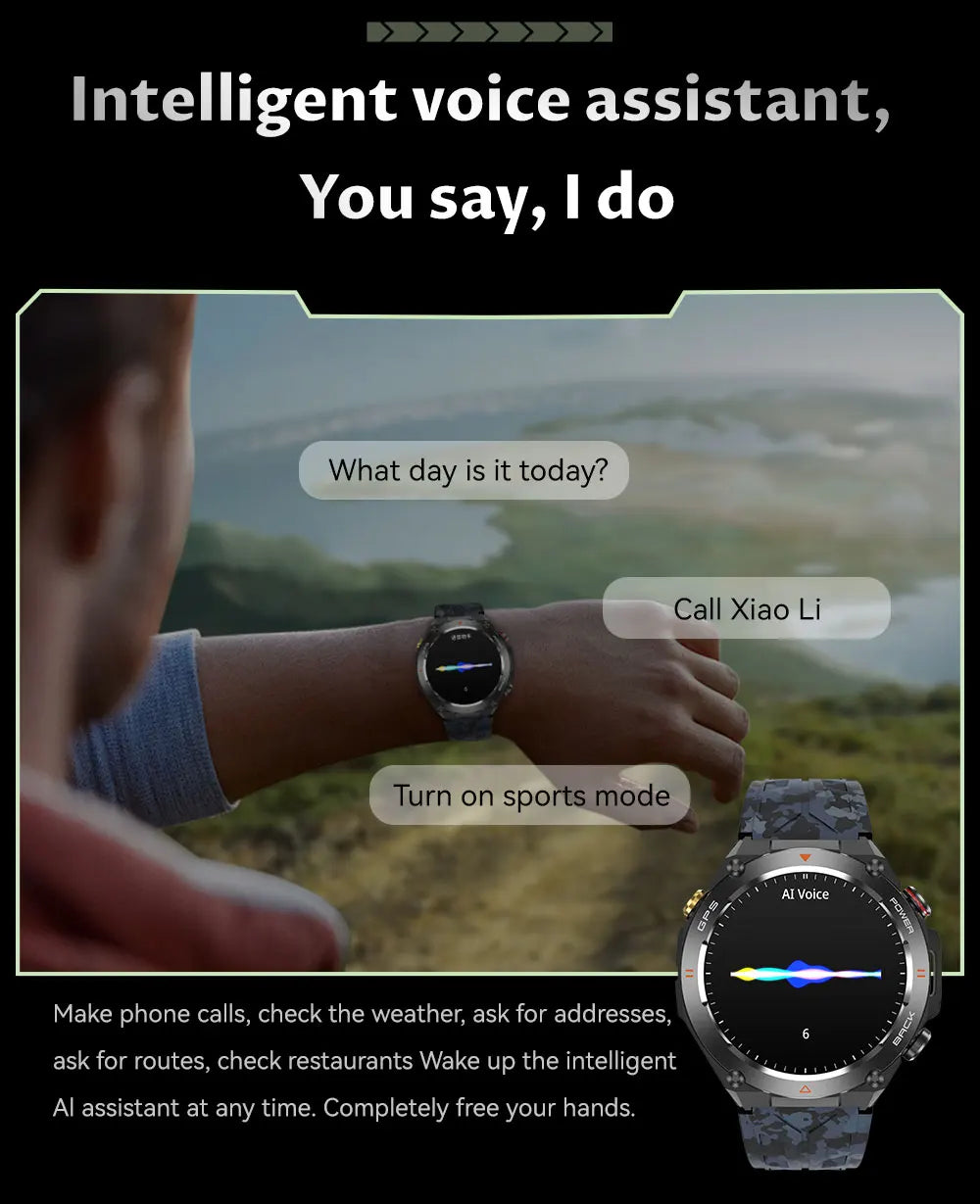 GPS Bluetooth GPS Smart Sports Watch 650mAh Battery Watchs  