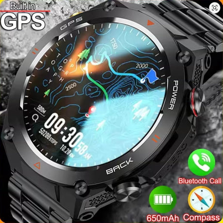 GPS Bluetooth GPS Smart Sports Watch 650mAh Battery Watchs  