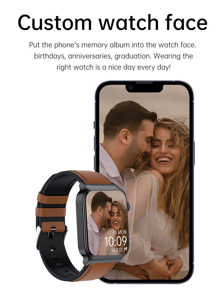 GPS Smartwatch: Remote Health Monitor Watchs  