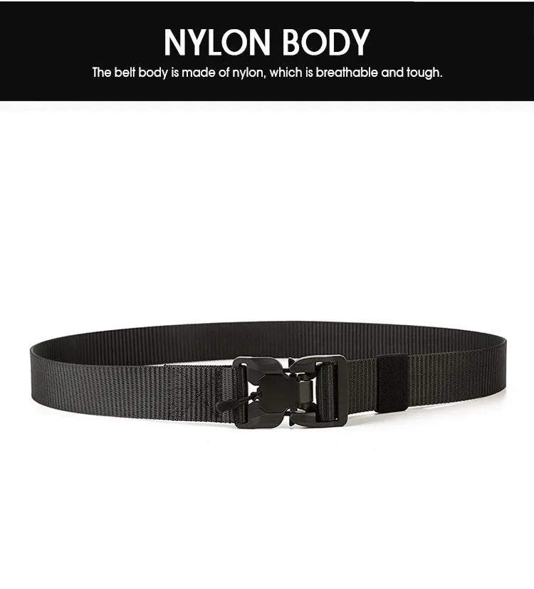 Genuine Tactical Belt Quick Release Magnetic Buckle belts  