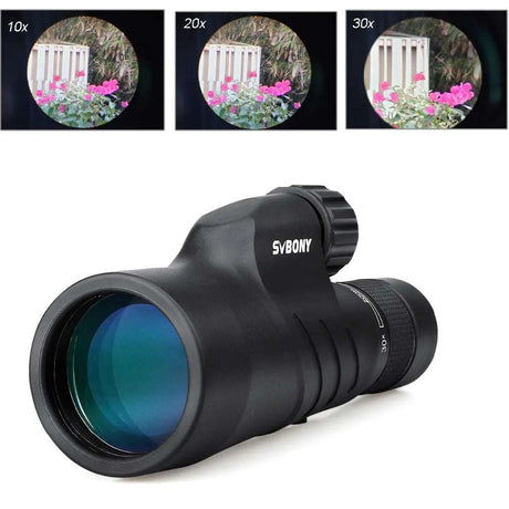 Glove Box Ready 10-30x50 Monocular IPX7 Optics  
