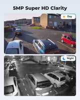 H.View 5Mp Ip Camera Ai Face Detection Security Cameras  