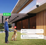 H.view 5MP 30X PoE PTZ Security Camera, Human Detection Security Cameras  