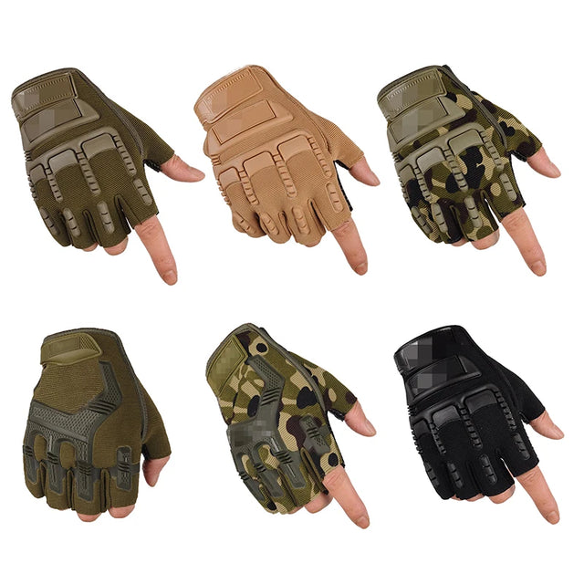 Half Finger Gloves Anti-Slip Safety & Work gloves  