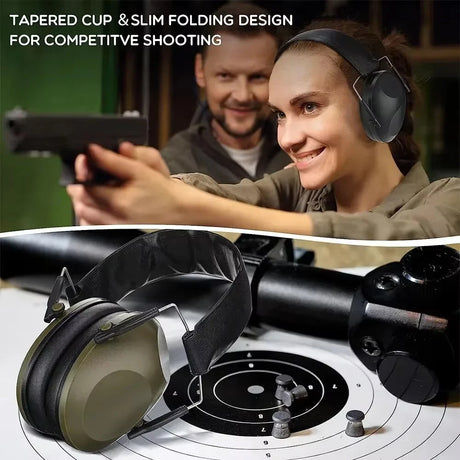 Hearing Protection Pro-Grade Soundproof Ear Muffs Hi-Vis & Safety  