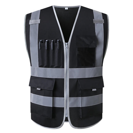 Hi Vis Multi-Pocket Safety Vest FIFO Work security safety  