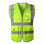 Hi Vis Multi-Pocket Safety Vest FIFO Work security safety  
