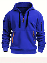 Hoodies Multi-pocket with zips Pullover Sweatshirts Outdoor Shirts & Tops  