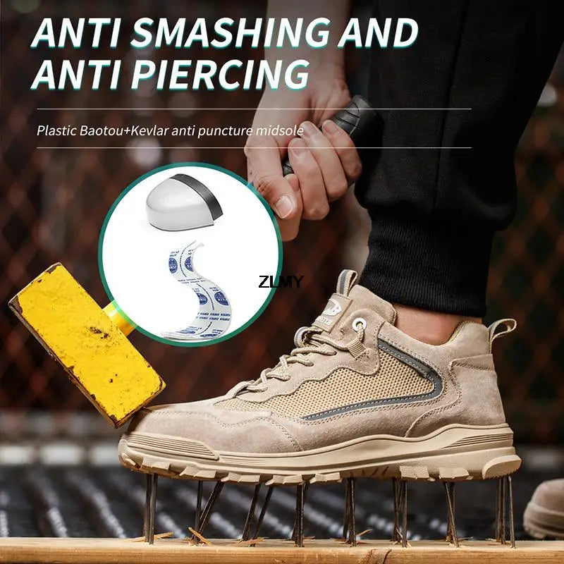 Impact Proof Protective Work Safety Shoe Adventure Footware  
