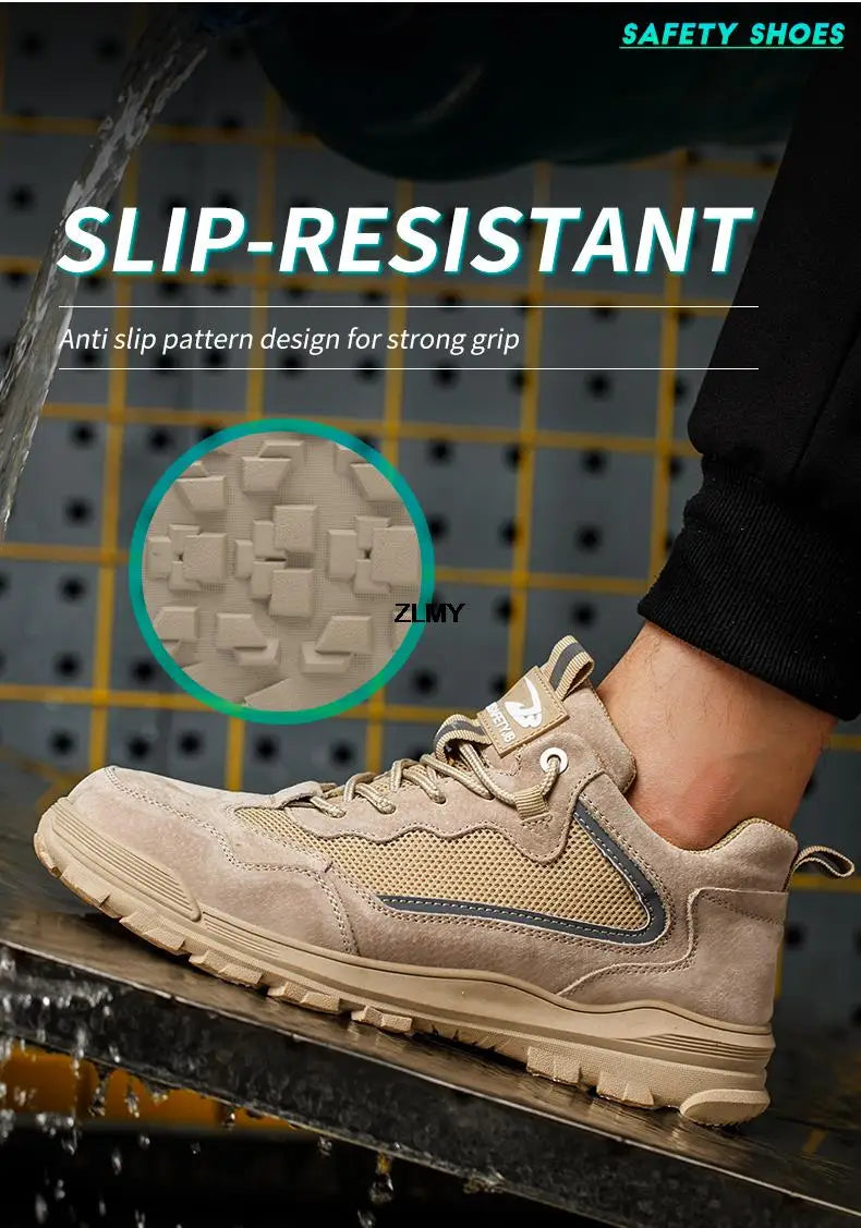 Impact Proof Protective Work Safety Shoe Adventure Footware  