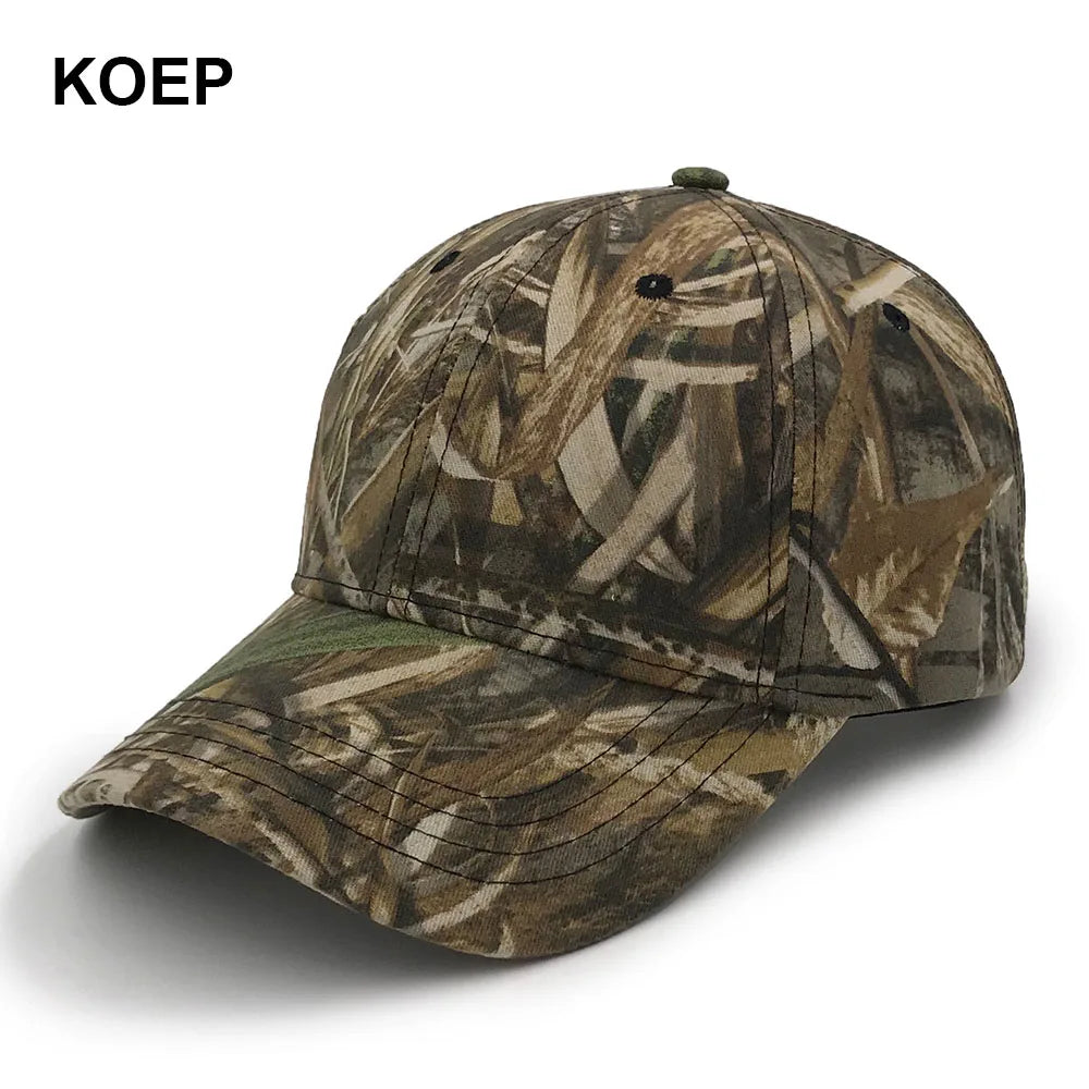 Jungle Leaf Camouflage Hats & Caps Cotton 16 designs Hats  