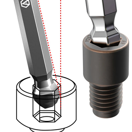 LAOA Hex Screwdriver Sets Allen Driver with Magnetic Tip tools  