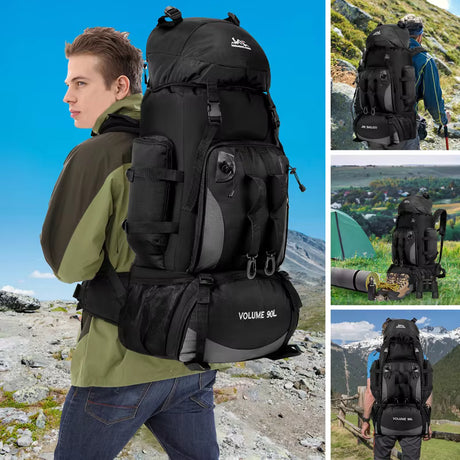 Large Hiking Camping Backpack 80ltr 90ltr BackPacks  
